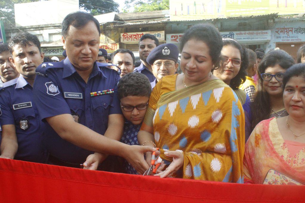 পুনাক’র নবনির্মিত বিপণি বিতানের ভিত্তিপ্রস্থর স্থাপন