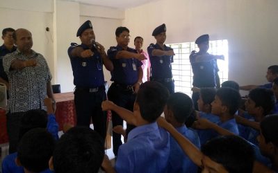 ব্রাহ্মণবাড়িয়ায় শিক্ষার্থীদের ট্রাফিক আইন মেনে চলার শপথ