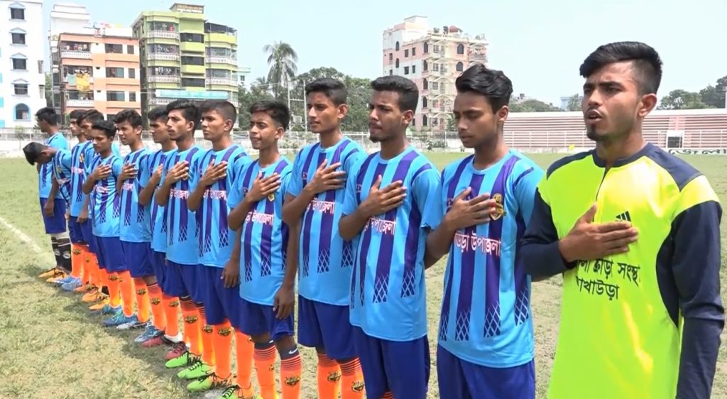 ব্রাহ্মণবাড়িয়ায় বঙ্গবন্ধু জাতীয় গোল্ডকাপ ফুটবল টুর্ণামেন্ট শুরু