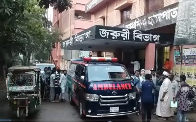 মহাসড়কে আ’লীগ নেত্রীর শোডাউন, দুর্ঘটনায় আহত ২