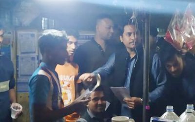 নৌকার পক্ষে প্রচারণা শুরু করেছে ব্রাহ্মণবাড়িয়া শহর ছাত্রলীগ