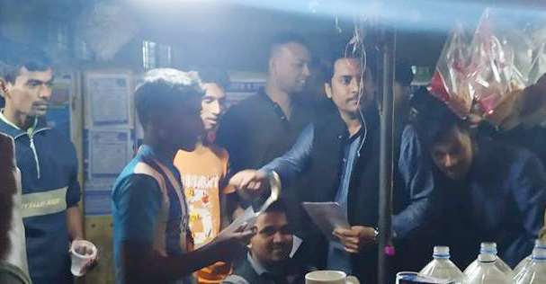 নৌকার পক্ষে প্রচারণা শুরু করেছে ব্রাহ্মণবাড়িয়া শহর ছাত্রলীগ