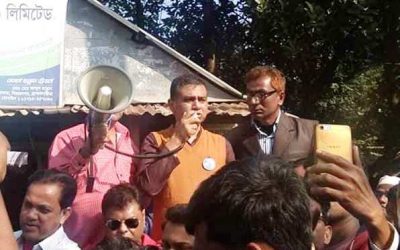 বিজয়নগরে শ্যামলের গণসংযোগ