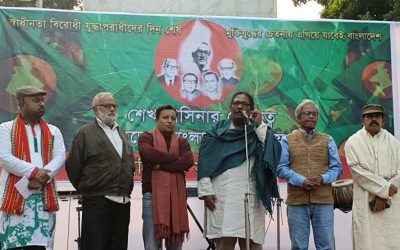 যুদ্ধাপরাধী ও তাদের দোসরদের নির্বাচিত হতে দেখতে পারি না- হাসান আরিফ