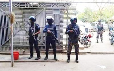 বিএনপির প্রার্থীর বাসা থেকে পেট্রোল বোমা উদ্ধার, শ্যামল বলছে নাটক