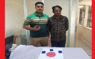 পুনিয়াউট থেকে ৬’শত পিছ ইয়াবা সহ আটক ১