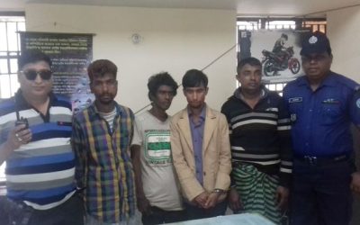 শীর্ষ মাদক ব্যবসায়ী ইদ্রিস সহ চারজন আটক