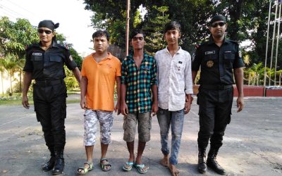 ব্রাহ্মণবাড়িয়ায় ইয়াবা-ফেন্সিডিল সহ আটক-৩