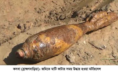কসবায় উদ্ধারকৃত মর্টালসেল নিস্ক্রিয় করলাে সেনাবাহিনী