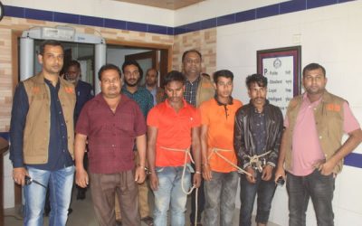 সড়কে পণ্যবাহী গাড়ি ডাকাতি করতো তারা