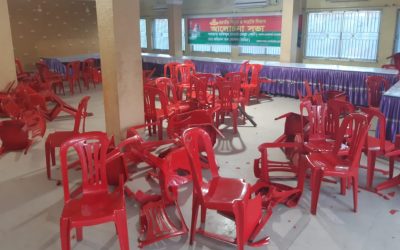 সেচ্ছাসেবক দলের সভাপতি সমর্থকদের হামলায় বিএনপির সভা পণ্ড