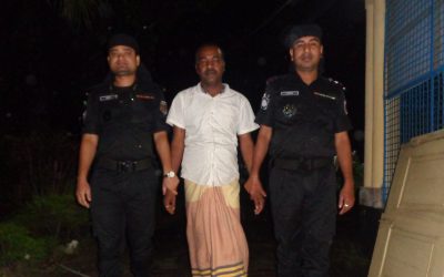 বাঞ্ছারামপুরে বিদেশি রিভলবার, গুলি ও মদসহ আটক-১