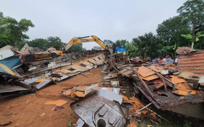 মন্দবাগ রেল দুর্ঘটনায় নিহতের ঘটনায় অপমৃত্যু মামলা