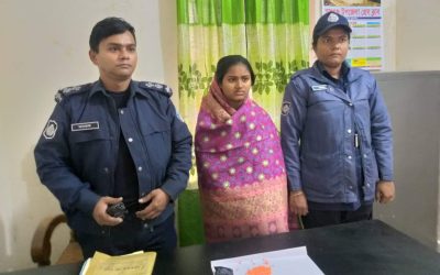 ব্রাহ্মণবাড়িয়ায় ইয়াবাসহ নারী মাদক ব্যবসায়ী আটক