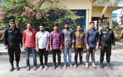 ব্রাহ্মণবাড়িয়ায় চোরাই মোটরসাইকেল সিন্ডিকেটের ৬জন আটক