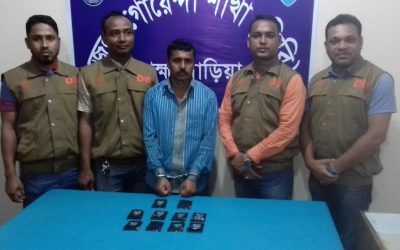 কসবায় পৃথক অভিযানে ইয়াবা ও গাঁজাসহ দুইজন গ্রেফতার
