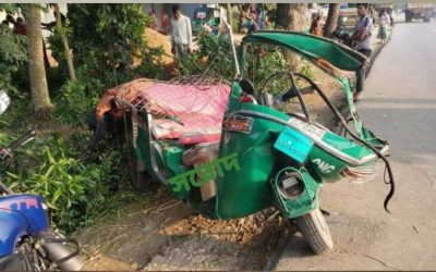 কসবায় লরী চাপায় সিএনজি অটোরিকশা যাত্রী নিহত