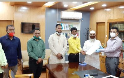 ব্রাহ্মণবাড়িয়ায় বেসরকারি শিক্ষা প্রতিষ্ঠান ও শিক্ষকদের পাঁচ দাবিতে স্মারকলিপি