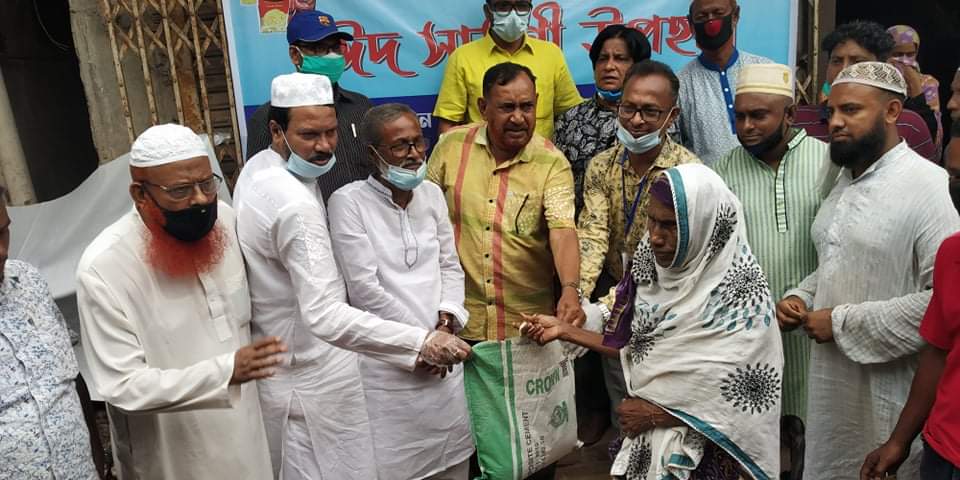 ব্রাহ্মণবাড়িয়ায় কর্মহীন-হতদরিদ্র ১২শ’ পরিবার পেল ঈদ উপহার