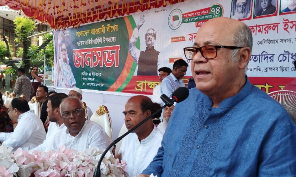 তারেককে নির্যাতন করেছিল,বিএনপি বেহায়ার মত আবার তত্ত্বাবধায়ক চায়: কামরুল ইসলাম