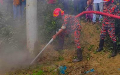 কসবায় মাটির নিচে বিস্ফোরণ, স্থানীয়দের মাঝে আতঙ্ক