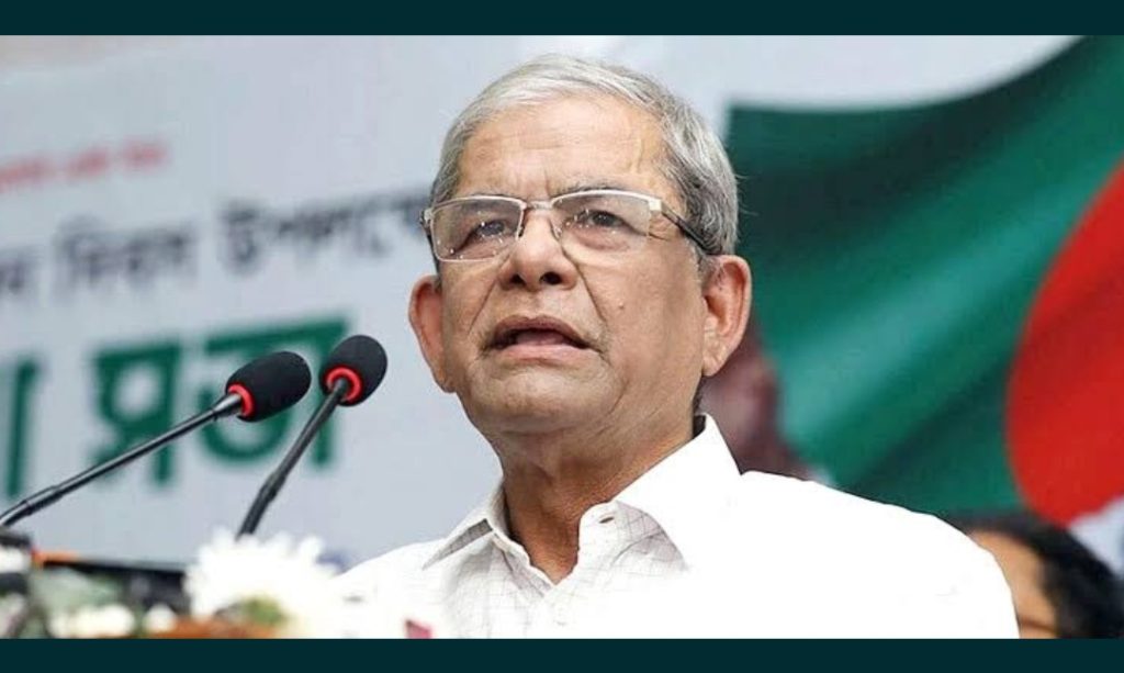 গ্রেফতার বিএনপির মহাসচিব মির্জা ফখরুল