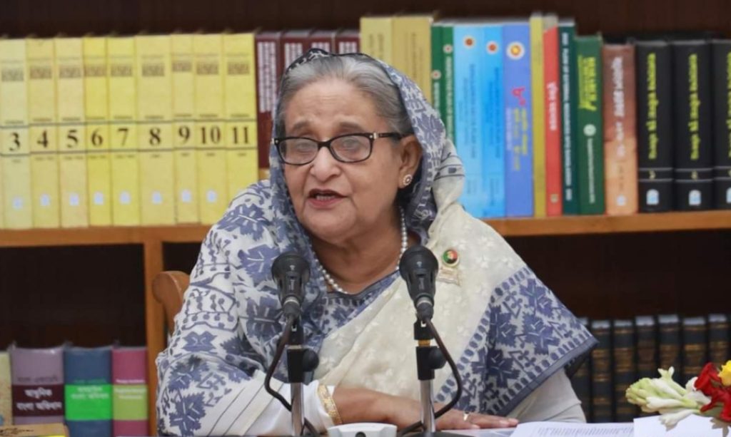 বিএনপির সাথে সংলাপ নয়, নির্বাচন হবে যথা সময়ে: প্রধানমন্ত্রী