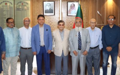 গণপূর্তমন্ত্রীর সঙ্গে বুয়েট গ্রাজুয়েট ক্লাব নেতৃবৃন্দের সৌজন্য সাক্ষাৎ