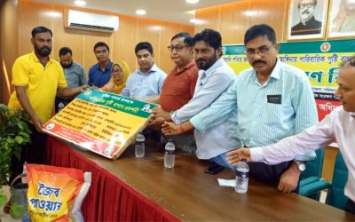 কসবায় কৃষক-কৃষাণীদের মাঝে ফলের চারা-কৃষি উপকরণ বিতরণ