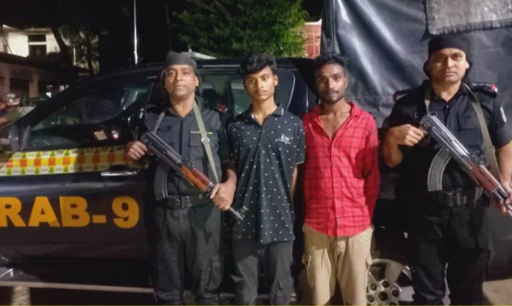 ব্রাহ্মণবাড়িয়ায় সর্দারসহ ডাকাত গ্রেপ্তার