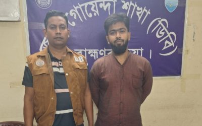 ব্রাহ্মণবাড়িয়ায় নিষিদ্ধ ছাত্রলীগের সহসভাপতি গ্রেপ্তার