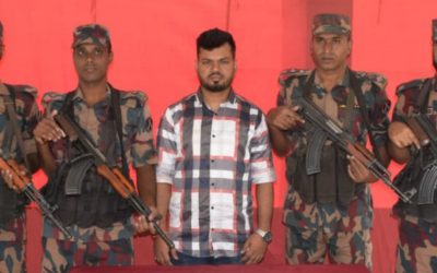ভারতে পালাতে গিয়ে চট্টগ্রামের স্বেচ্ছাসেবক লীগ নেতা আখাউড়ায় আটক