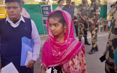 অবৈধ পথে বাংলাদেশে এসে আড়াই বছর পর ফিরে গেলো ভারতীয় কিশোরী