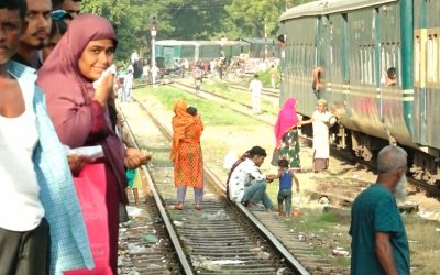 ব্রাহ্মণবাড়িয়ায় কর্ণফুলী ট্রেনের বগি লাইনচ্যুত, এক লাইনে ট্রেন চলাচল বন্ধ