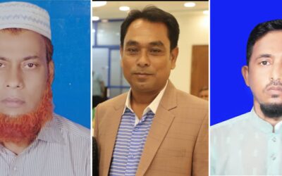 স্বাস্থ্য বিভাগীয় পরিদর্শক সমিতির সভাপতি সৈয়দ মোহাম্মদ খান, সম্পাদক আরশাদুল ইসলাম