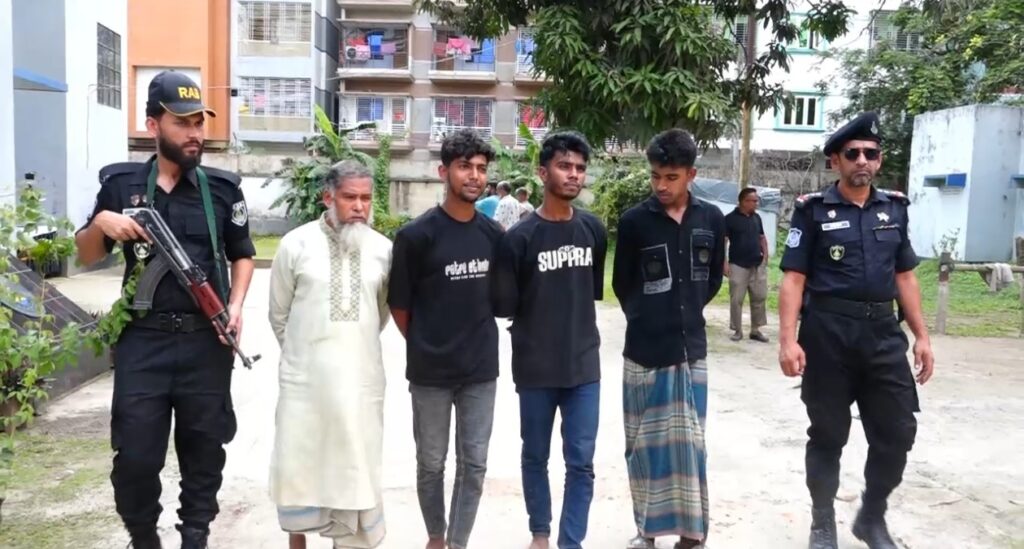 নবীনগরে র‍্যাব সদস্যদের ওপর হামলার ঘটনায় ৫ জন আটক