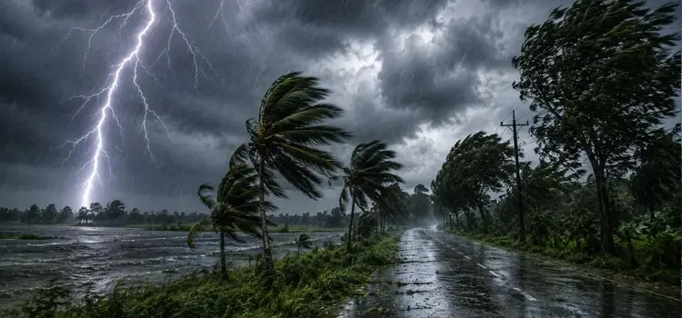 ৫ জেলায় ৬০ কিমি বেগে ঝড় ও বজ্রসহ বৃষ্টির আশঙ্কা