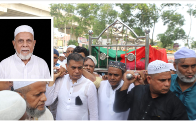 মায়ের কবরের পাশে চিরনিদ্রায় শায়িত হলেন সাবেক প্রতিমন্ত্রী হারুন আল রশীদ