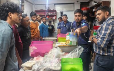 আখাউড়ায় ৩ চাইনিজ রেস্তোরাঁকে ভ্রাম্যমাণ আদালতের জরিমানা