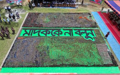 প্রায় ৩৩ কোটি টাকার মাদকদ্রব্য ধ্বংস করলো ৬০ বিজিবি