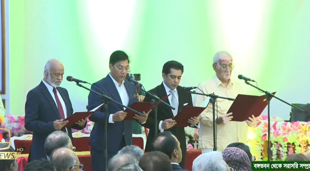 মন্ত্রী-প্রতিমন্ত্রীর শপথ নিলেন আরও ৬ জন