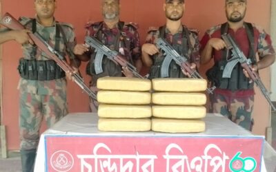 ব্রাহ্মণবাড়িয়া ও কুমিল্লায় ভারতীয় বিভিন্ন চোরাই পণ্য জব্দ