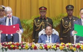 দেশের ২৩তম রাষ্ট্রপতি হিসেবে শপথ নিলেন মির্জা ফখরুল