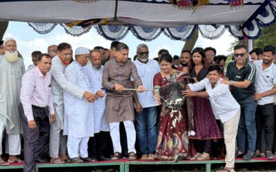 শাকলা বিলে এক লাখ রুইজাতীয় মাছের পোনা অবমুক্ত