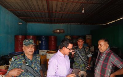 প্রতি ৫ লিটার তেলে ২০০ এমএল কম, ডিলারকে লাখ টাকা জরিমানা
