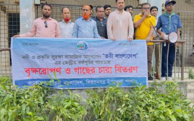 তরী বাংলাদেশের উদ্যোগে শিক্ষার্থীদের হাতে চারাগাছ, সবুজ বাংলাদেশের স্বপ্ন