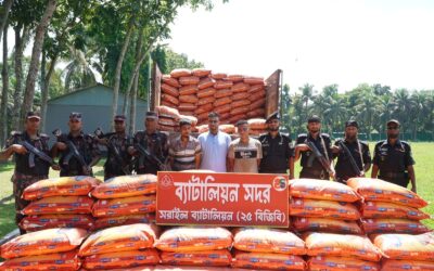 সরাইলে বিজিবি-র‍্যাবের অভিযানে ভারতীয় ১০ টন জিরাসহ আটক ৩