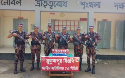 বিজয়নগরে ১০ হাজার পিস ভারতীয় ইয়াবা উদ্ধার