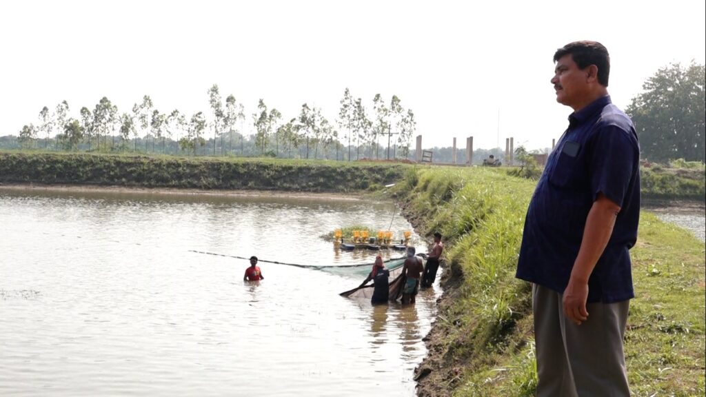 বিষমুক্ত মাছ উৎপাদনে স্বপ্নপুরী ফিসারি