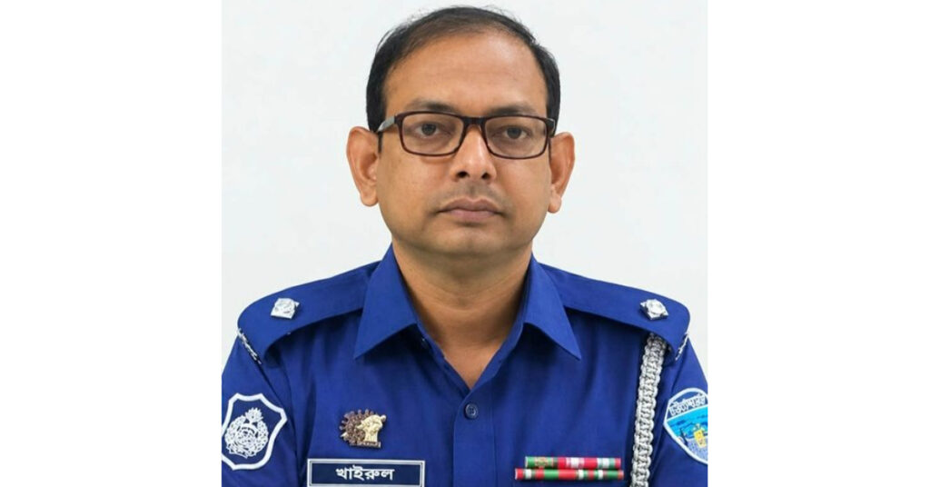ব্রাহ্মণবাড়িয়া সদর থানার নতুন ওসি খাইরুল আলম